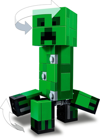 Lego 21156 minecraft bigfig creeper i ocelot