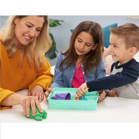 Kinetic Sand Zestaw piaskownica zielony 404942
