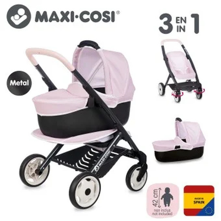 Smoby Maxi Cosi wózek 3w1 różowy 531211
