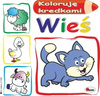 Kolorowanka Koloruję Kredkami Wieś 362413