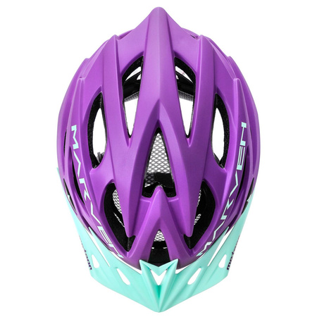 Kask rowerowy Meteor Marven L 58-61cm bakłażanowy