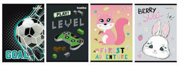 Zeszyt A5 32k krata laminowany BAMBINO 675065