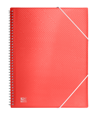 Album ofertowy Oxford A4 20k PP przezroczysty na spirali mix 456282