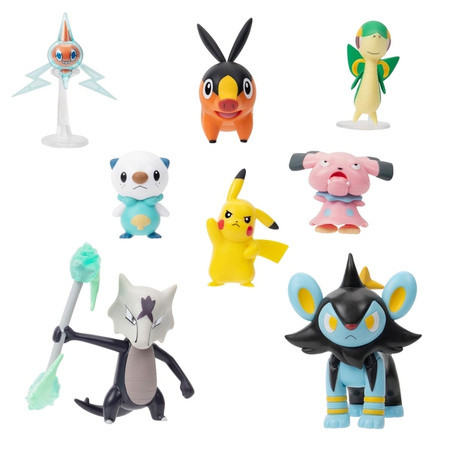 Pokemon PKW3615 Figurki bitewne 8-pak W12 709565