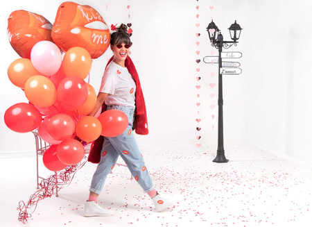 Balon foliowy usta 86,5x65cm mix 011618