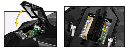 Cobi 5903 Armed Forces Lockheed F-117 Nighthawk 795kl. 059033