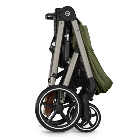 Cybex Balios S Lux TPE B Moss Green Khaki wózek spacerowy