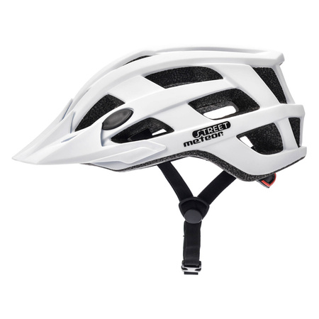 Kask rowerowy Meteor Street L 58-61cm biały 061569