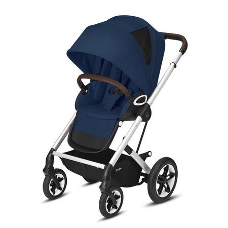 Cybex Talos S Lux Rama Silver Navy Blue Wózek Spacerowy