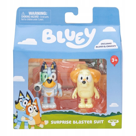 Bluey Zestaw 2 figurek Bluey i Chucky 176528