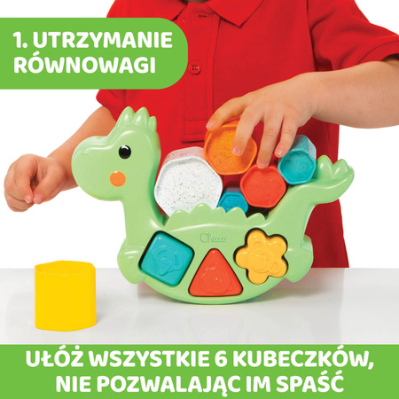 Chicco Sorter układanka Dino Eco+ 145645