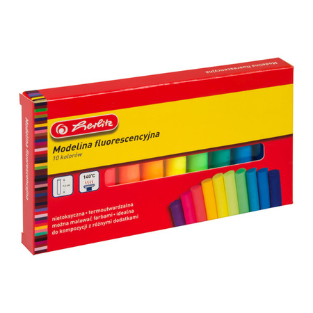 Herlitz Modelina 10kol fluo 560091