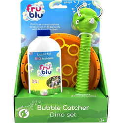 FRU BLU Zestaw Łapacz baniek Dino + płyn 0,4L 000206