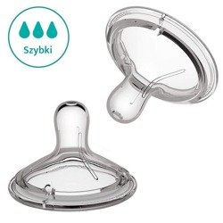 Nanobebe smoczek silikonowy na butelkę 628166