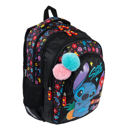 PLECAK 4-KOMOROWY BPL-58 STITCH BLACK ALOHA 679865