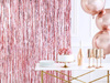 Kurtyna party różowe złoto 90 x 250cm 112162