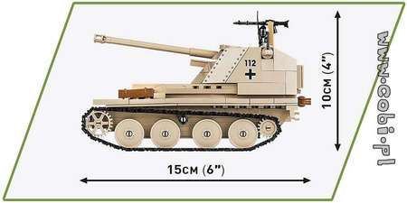 Cobi 2282 Hc Wwii Marder Iii Ausf.M.367 Kl. 022822