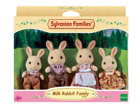 Sylvanian families 4108 rodzina biszkoptowych królików