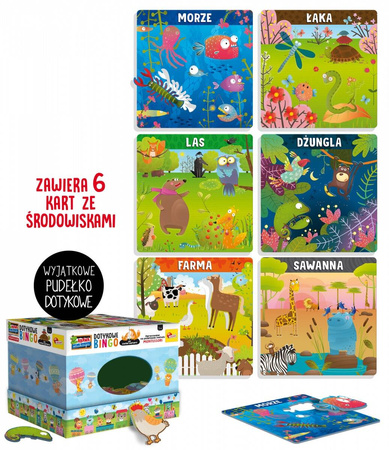 Lisciani Montessori Plus Dotykowe Bingo 075935
