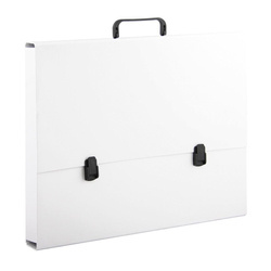 Teczka z rączką a3 biała 5,5cm