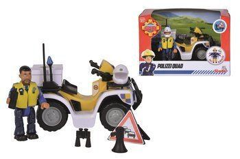 Strażak sam quad policyjny z figurką 062675