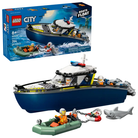 Lego 60456 City Pościg łodzią policyjną 812465