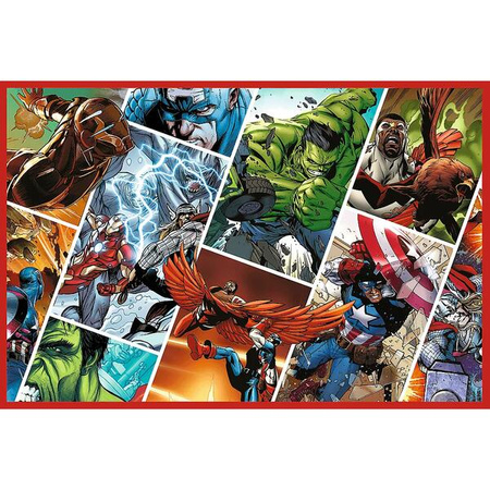 Puzzle Trefl 2x200 Obrońcy świata Marvel 133189