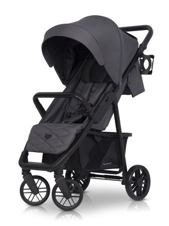 Euro-Cart Flex Black Edition kol. Iron 737017 Wózek dziecięcy