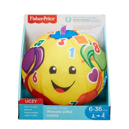 Fisher price ftc86 wesoła piłka nożna