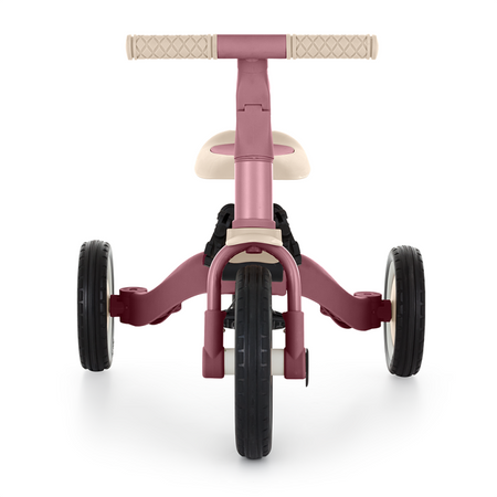 PETITE&MARS Wielofunkcyjny rowerek trójkołowy 5w1 Turbo Dusty Rose 015499