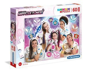Clementoni puzzle 60 maxi super kolor miracle tunes