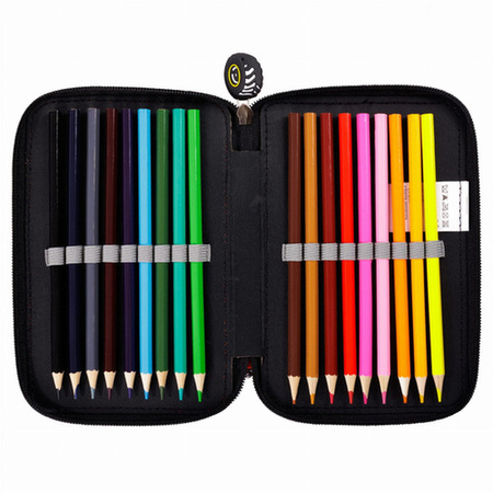 PIÓRNIK POTRÓJNY Z WYPOSAŻENIEM STRIGHT PC-05 NEON FOOTBALL 681226