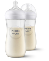 Philips AVENT Butelka dla niemowląt Natural Response 330 ml 3m+, 2 szt 989776