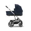 Cybex Balios S LUX SLV B Ocean Blue navy blue wózek spacerowy