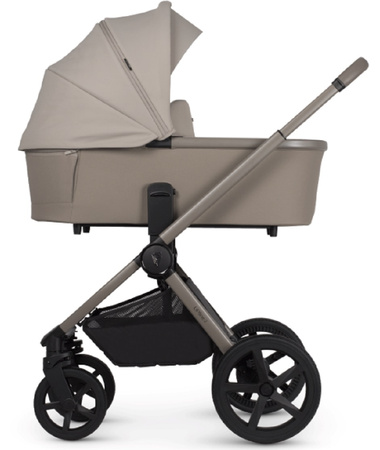 Wózek Venicci Tinum UPline 2 zestaw 2 w 1 Taupe (rama, spacerówka, gondola)