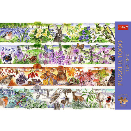 Puzzle Trefl 1000 Premium Plus Tea Time Cztery pory roku 120783