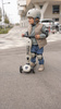 SCOOTANDRIDE Zestaw ochraniaczy dla dzieci S Ash 000270