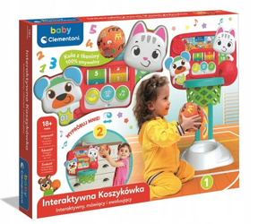 Clementoni Baby Interaktywna koszykówka 503841