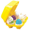 Tomy toomies piszczące jajeczka 6szt w pojemniku 015814 