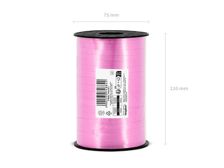 Wstążka plastikowa j. róż mat 5mm/225m 748842