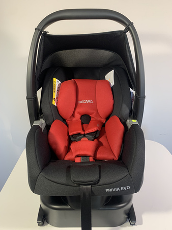 [OUTLET] Recaro priviafix evo racing red z bazą