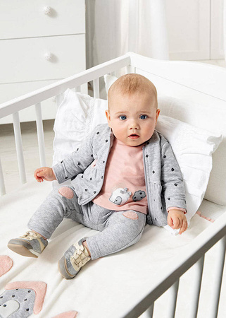 Mayoral Dres z koszulką rozm. 4-6 m 70 kolor 19 perla vig