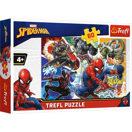 Puzzle trefl 60 spider-man