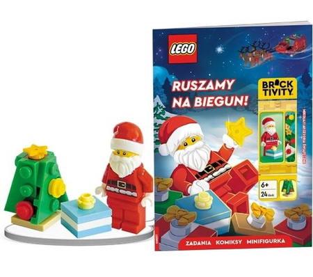 Książeczka LEGO MIXED THEMES RUSZAMY NA BIEGUN!345105