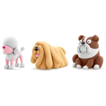 Hey Clay Zestaw Psi Przyjaciele 15-pak 245483