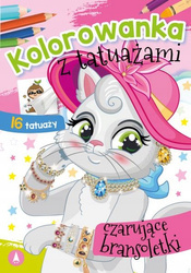 Kolorowanka Z Tatuażami Czarujące Bransoletki 075113