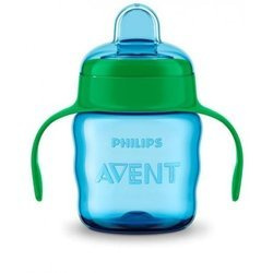 Avent kubek z ustnikiem 200ml 6m+  niebieski 854371