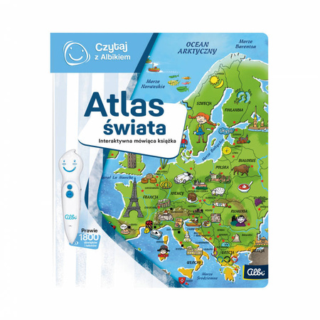 Albik Książka Atlas Świata Interaktywny 774608