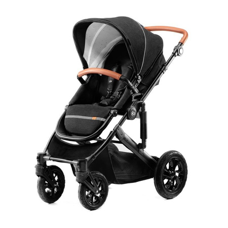 Kinderkraft wózek prime 2w1 black zestaw
