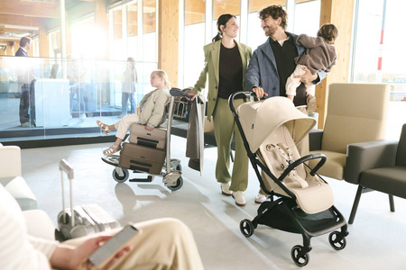 EASYWALKER Wózek spacerowy Rockey S Bright Taupe 117479